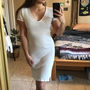 Ribbed Tshirt Dress